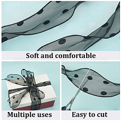 25M Polyester Organza Ribbons&nbsp;SRIB-CY0001-36A