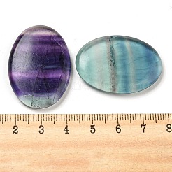 Oval Natural Fluorite Worry Stone&nbsp;G-R487-01K