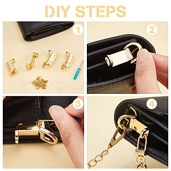 5 Sets Alloy Package Clasp&nbsp;PURS-WR0001-08