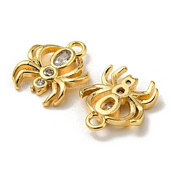 Brass Micro Pave Cubic Zirconia Charms&nbsp;KK-Q809-01G