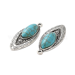 Synthetic Turquoise Pendants&nbsp;PALLOY-F300-07AS