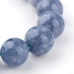 Dyed Natural Quartz Round Bead Strands&nbsp;X-G-R173-10mm-03