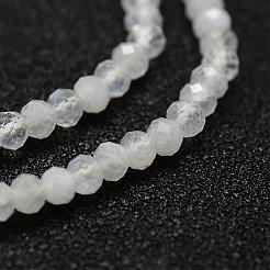 Natural Rainbow Moonstone Quartz Bead Strands&nbsp;G-G663-41-3mm