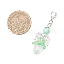 Flower Angel Acrylic & Glass Pendants Decorations&nbsp;HJEW-JM03604