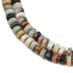 Natural Flower Amazonite Beads Strands&nbsp;G-F796-A03-01