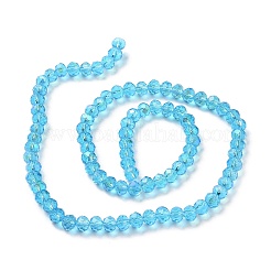 Electroplate Glass Beads Strands&nbsp;EGLA-A034-T4mm-L03