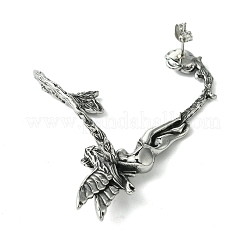 316 Surgical Stainless Steel Cuff Earrings&nbsp;EJEW-E300-11AS-02