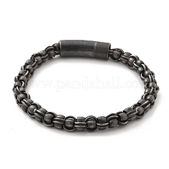 304 Stainless Steel Link Chain Bracelets for Women Men&nbsp;BJEW-A031-04C-AS