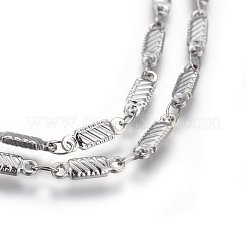 Tarnish Resistant 304 Stainless Steel Link Chains&nbsp;STAS-P219-55