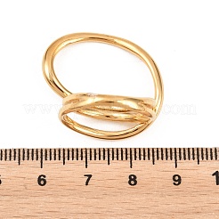 Irregular Lines 304 Stainless Steel Finger Rings&nbsp;RJEW-E298-01A-G