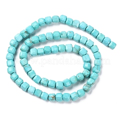 Natural Howlite Beads Strands&nbsp;G-G001-A01-02