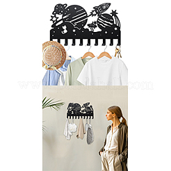 Iron Wall Mounted Hook Hangers&nbsp;HJEW-WH0066-007