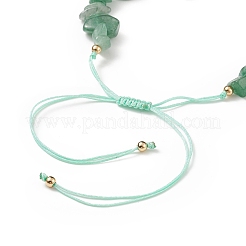 Natural Tumbled Gemstone Chip Beaded Bracelet Making&nbsp;AJEW-JB01138