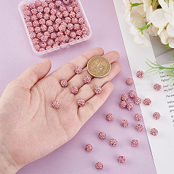 100Pcs Polymer Clay Pave Good Quality Rhinestone Beads&nbsp;FIND-PH0022-39