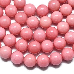 Natural Malaysia Jade Beads Strands&nbsp;G-L645-A01-10mm-20