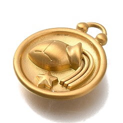 PVD Vacuum Plating 304 Stainless Steel Pendants&nbsp;STAS-S148-30G-11