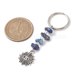 Tibetan Style Alloy Keychain&nbsp;KEYC-JKC00707-01
