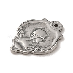 Non-Tarnish 304 Stainless Steel Pendants&nbsp;STAS-L022-254
