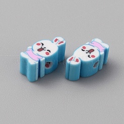 Cartoon Handmade Polymer Clay Beads&nbsp;CLAY-WH0011-03A