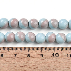 Baking Paint Glass Beads&nbsp;X1-DGLA-N012-8mm-06