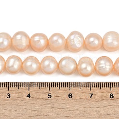 Natural Cultured Freshwater Pearl Beads Strands&nbsp;PEAR-I007-07Z-04B