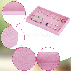 2Pcs Rectangle Velvet Display Trays&nbsp;ODIS-SP0001-18B