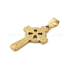 304 Stainless Steel Pendants&nbsp;STAS-P400-11B-G