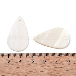 Natural Cotton Shell Pendants&nbsp;SHEL-D082-01C