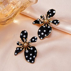 Iron Enamel Stud Earrings&nbsp;FS-WG81567-01