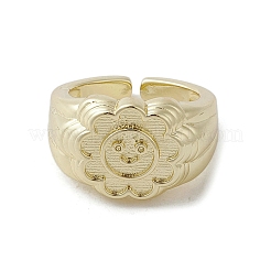 Brass Adjustable Rings&nbsp;RJEW-K257-73G