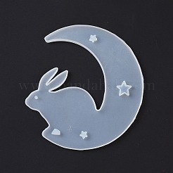 DIY Animal on the Crescent Moon Big Pendant Silicone Molds&nbsp;DIY-F125-06