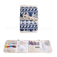 Polyester Empty Bag Roll for Crochet Tool Kits&nbsp;SENE-PW0013-04B