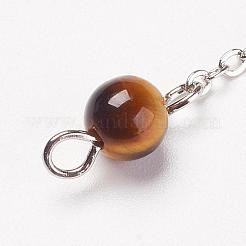 Chakra Natural Tiger Eye Dowsing Pendulums&nbsp;G-F516-01J