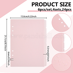 Plastic Binder Dividers&nbsp;AJEW-WH0485-84B