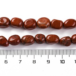 Natural Red Jasper Beads Strands&nbsp;G-G146-A04-01