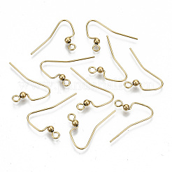 304 Stainless Steel Earring Hooks&nbsp;STAS-S111-010G-NR