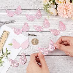 Imitation Leather Cloth Iron on/Sew on Patches&nbsp;DIY-WH0177-84D