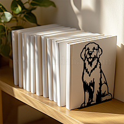 Non-Skid Iron Bookend Display Stands&nbsp;AJEW-WH0548-050