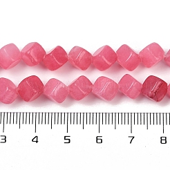 Dyed Natural Rhodonite Beads Strands&nbsp;G-A257-A19-01