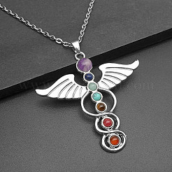 Chakra Natural & Synthetic Gemstone Necklaces&nbsp;WV2130