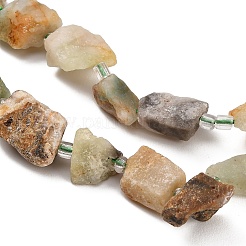 Natural Flower Amazonite Beads Strands&nbsp;GG-CBA0B77-A24-03
