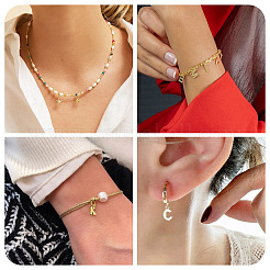 26Pcs 26 Styles Brass Charms&nbsp;KK-TA0003-34