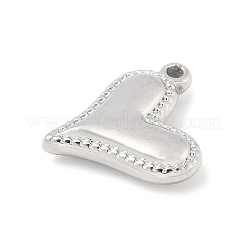 304 Stainless Steel Heart Pendants&nbsp;STAS-R162-01P-01