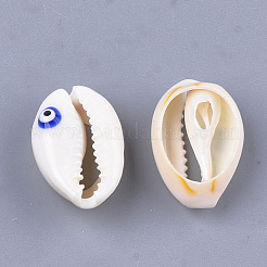 Cowrie Shell Beads&nbsp;SSHEL-S258-63