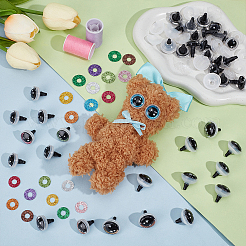60 Sets 30 Styles Plastic Craft Eyes&nbsp;KY-PH0002-20
