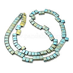 Electroplated Non-magnetic Synthetic Hematite Beads Strands&nbsp;G-C106-B02-02B
