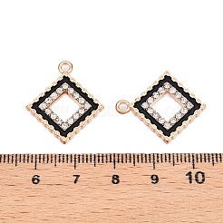 Alloy Enamel Pendants&nbsp;PALLOY-N176-106KCG