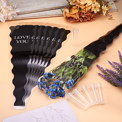 50Pcs OPP Flower Bouquet Wrapping Craft Paper&nbsp;DIY-TA0010-93B