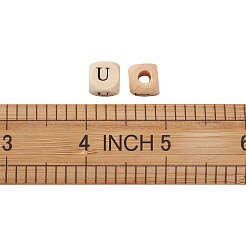 ddPrinted Natural Wood Beads&nbsp;WOOD-KS0001-12