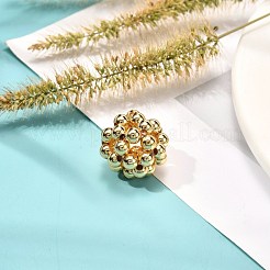 Round Woven Beads&nbsp;KK-JF-4MM-01